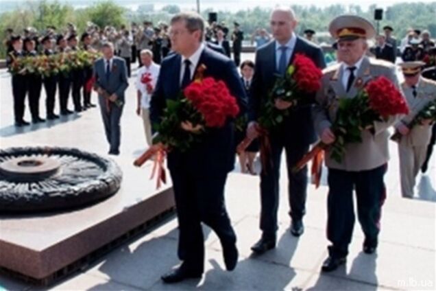 В Днепропетровске прошел 'Бессмертный полк'