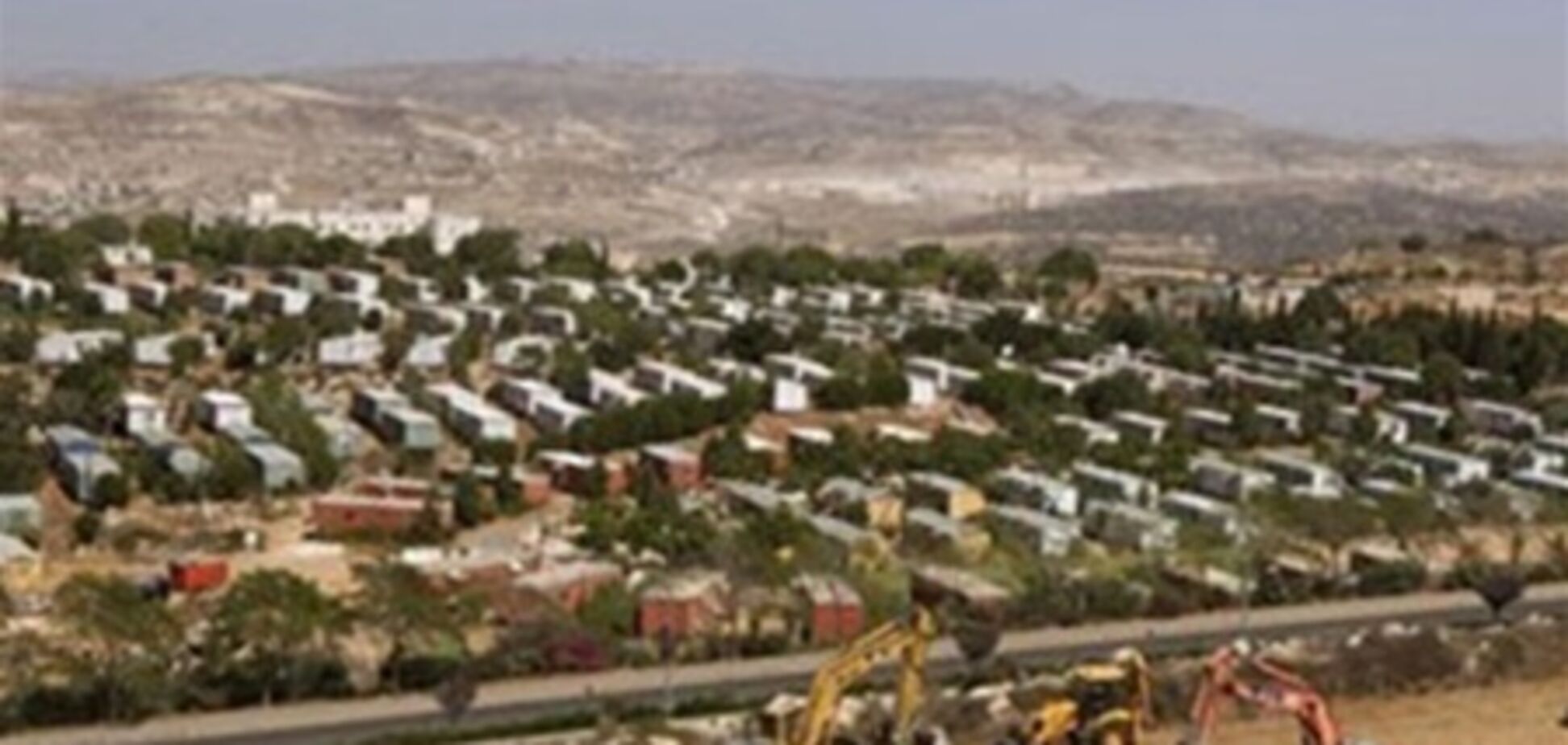 Израиль продолжит строительство на палестинских территориях