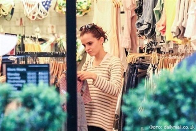 Эмма Уотсон тащится от полосатой одежды