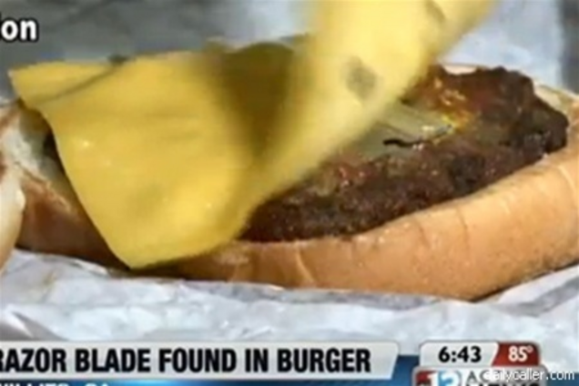Американка нашла лезвие в сэндвиче из Burger King