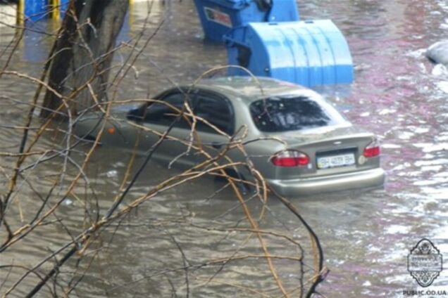 Одессу опять накрыл ураган