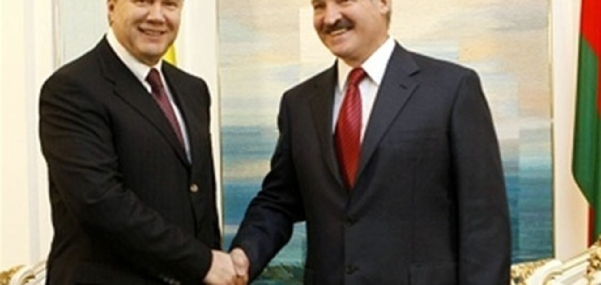 Янукович и Лукашенко ведут переговоры 'с глазу на глаз'