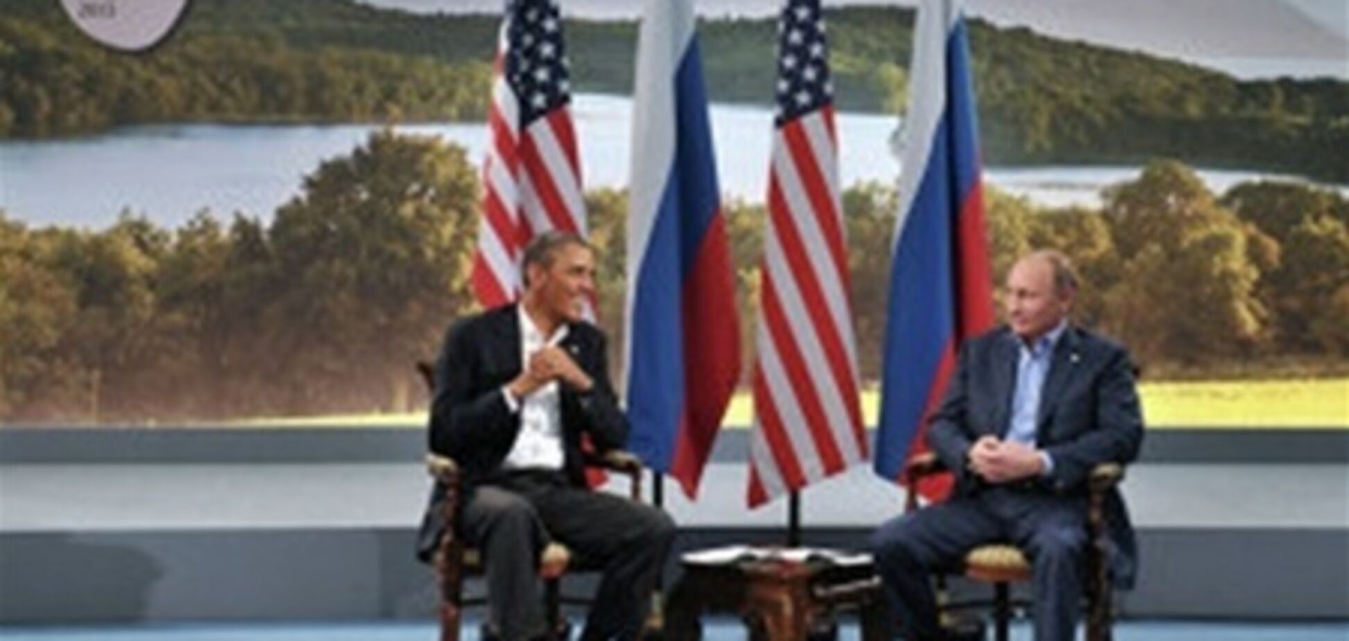 'Ледяная' встреча Путина и Обамы