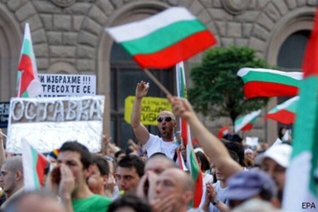 В Болгарии возобновились антиправительственные протесты