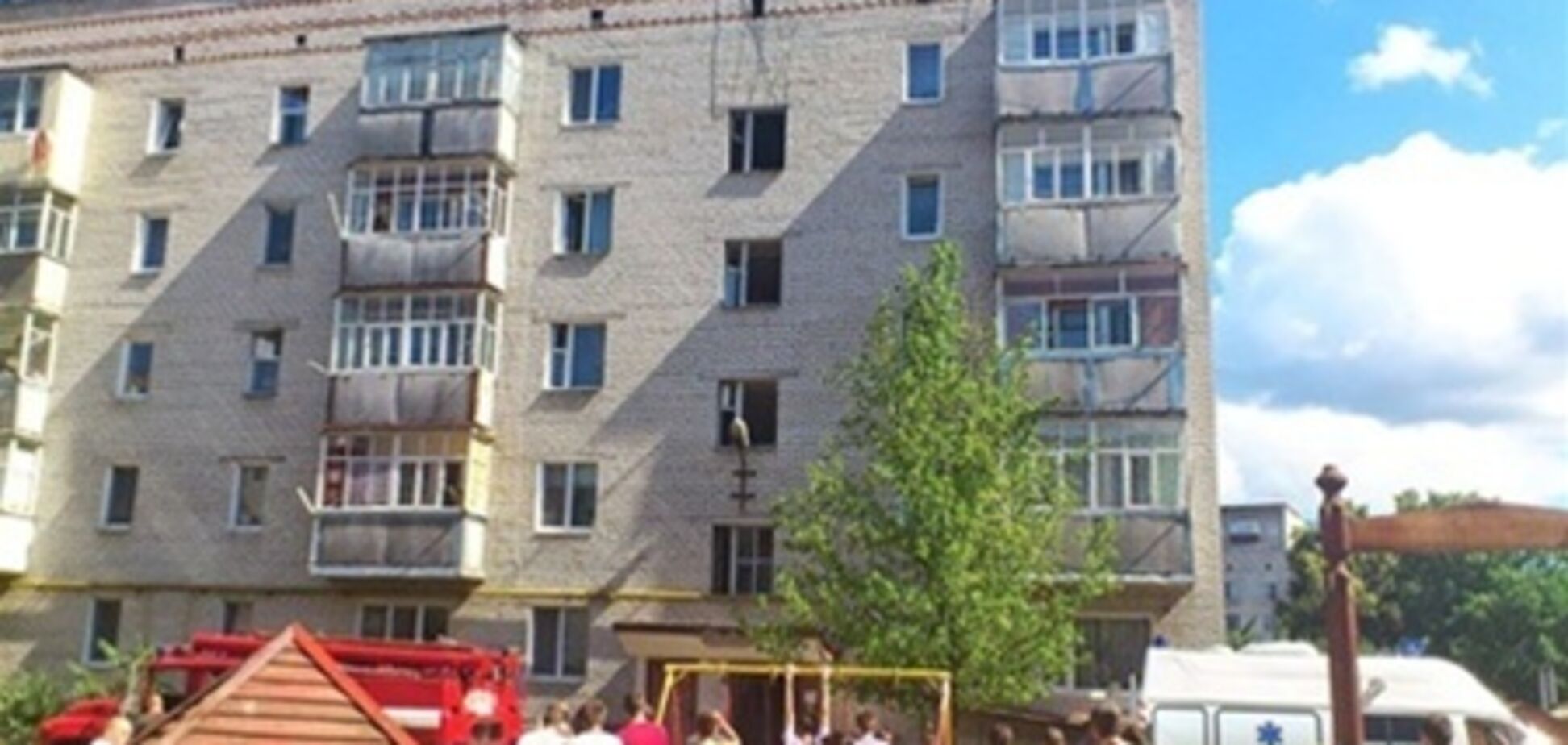 В Ахтырке в 5-этажном доме взорвался газ