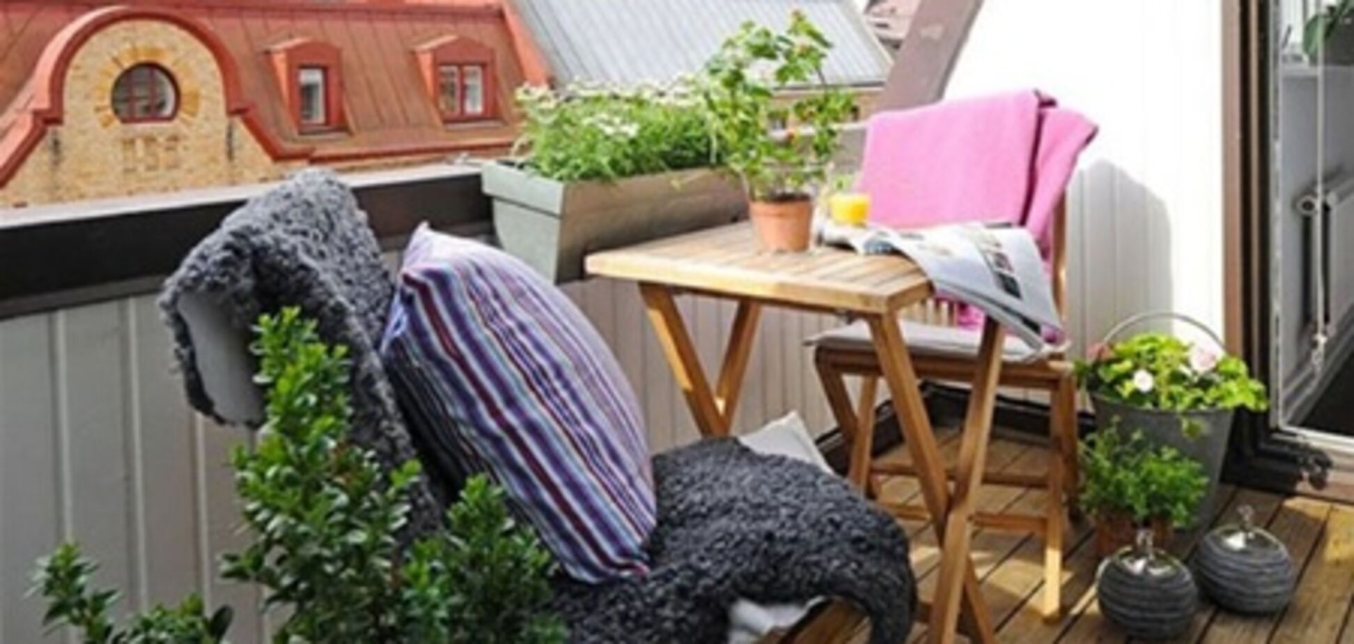 4 идеи для дизайна балкона