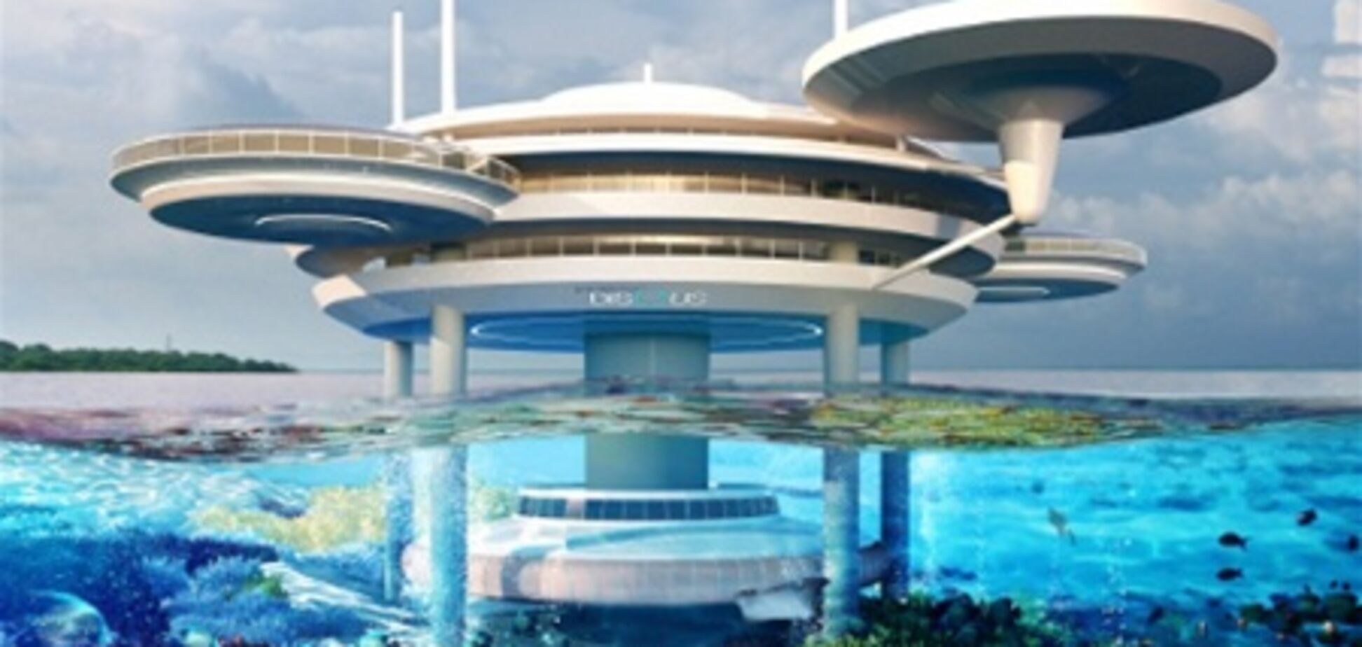 На Мальдивах построят отель под водой