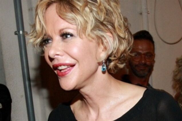 Изуродованная пластикой Мег Райан