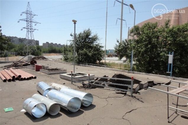 В Мариуполе взорвалась АЗС: двое раненых