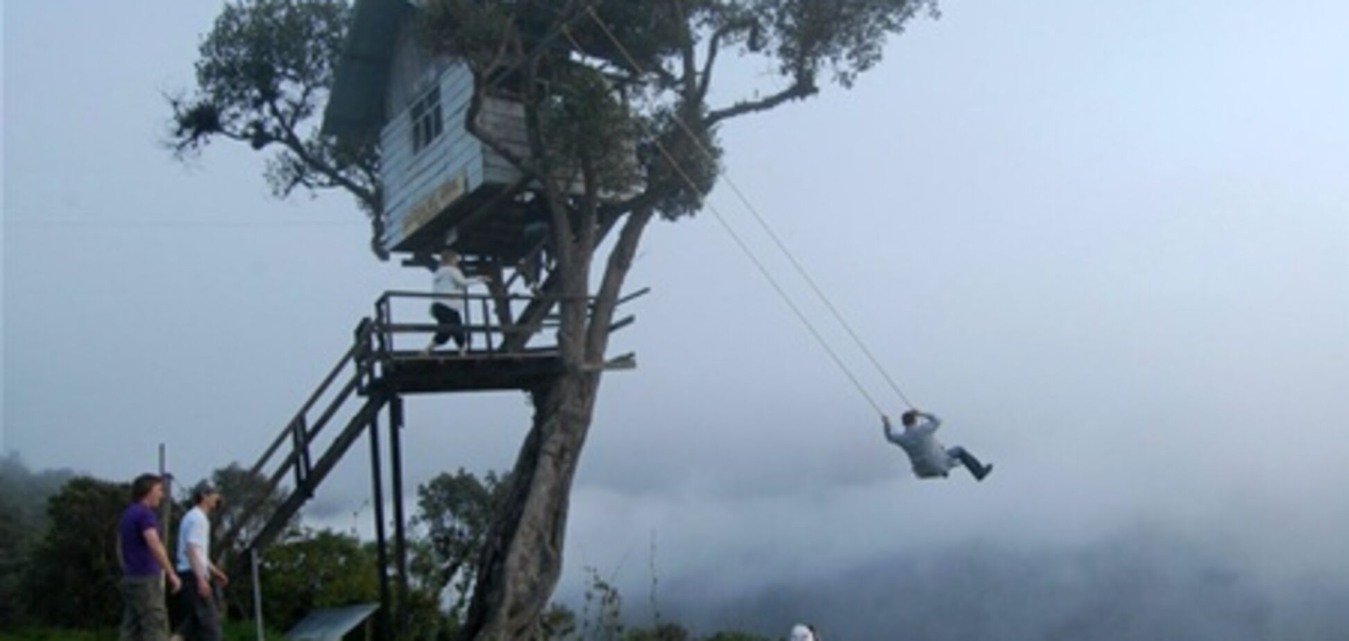 Самые страшные качели в мире