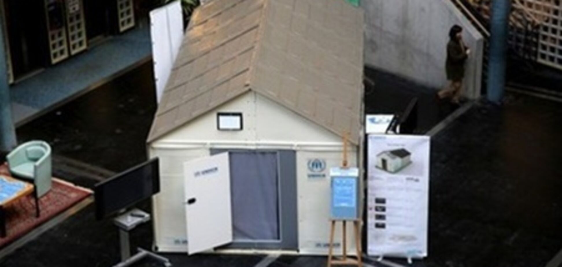 Шведи розробили переносні будинку для біженців