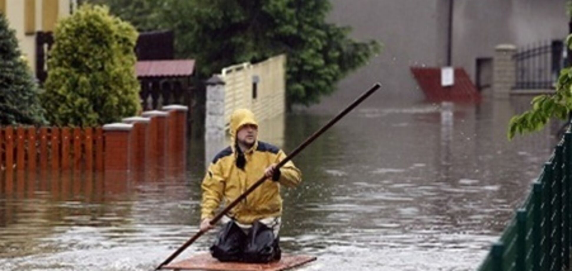 Один человек погиб в результате наводнения в Словакии