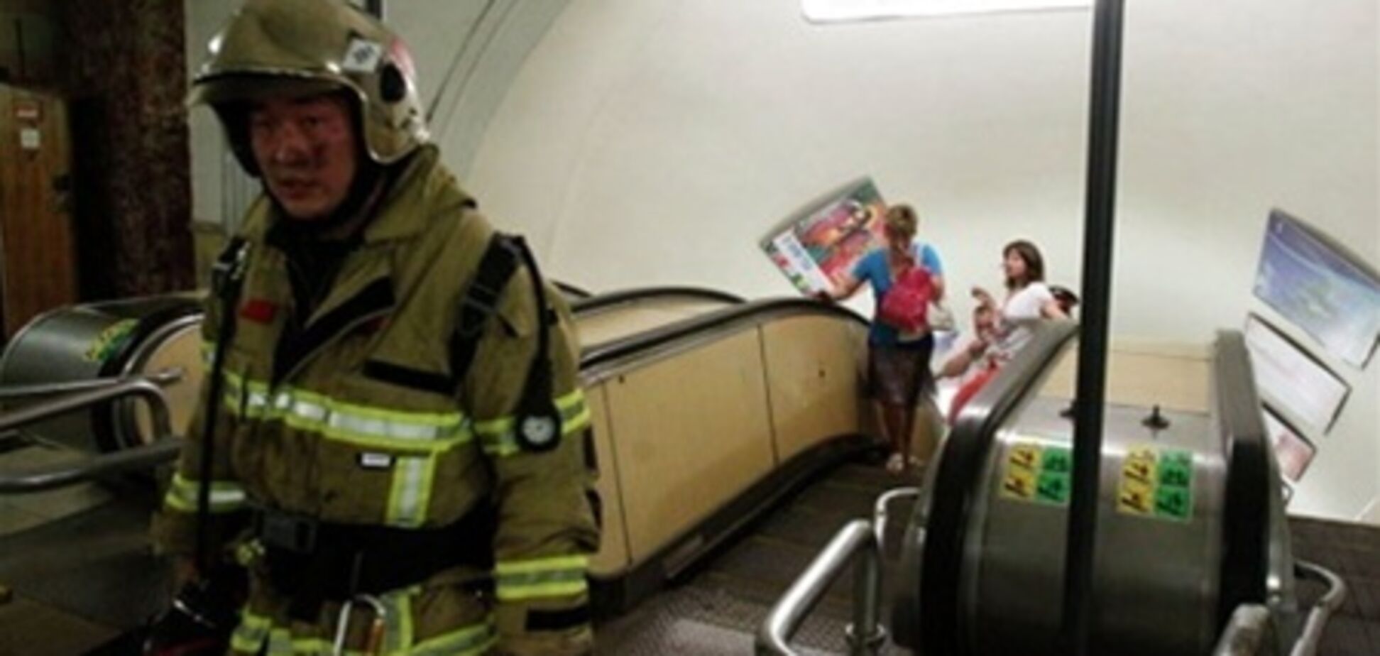 Работа метро Москвы после пожара восстановлена