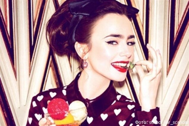 Лили Коллинз не может выйти из образа Белоснежки