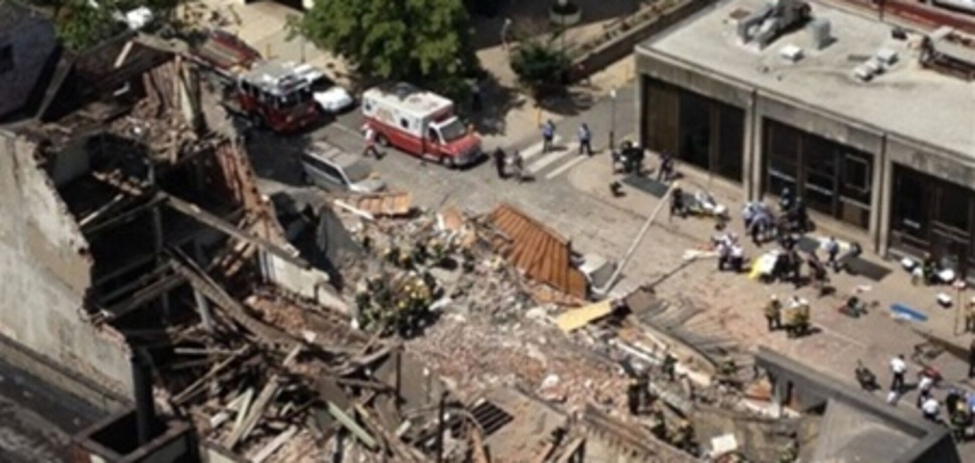 В США арестовали возможного виновника обрушения здания в Филадельфии