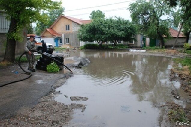 Дожди подтопили Николаевщину