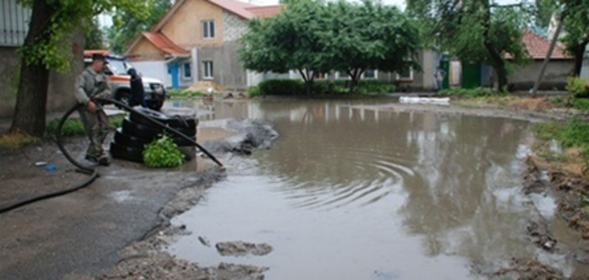 Дожди подтопили Николаевщину