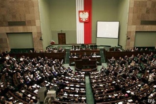 Польський Сейм розділився на два табори у питанні Волинської трагедії