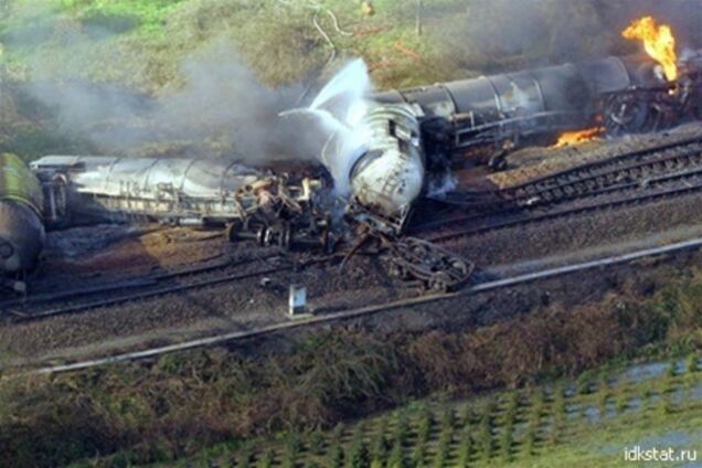 Крушение поезда в Канаде: 45 человек пропали без вести