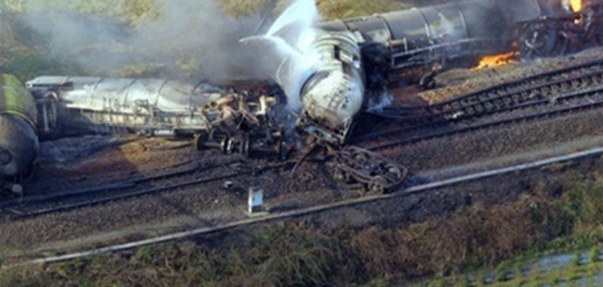 Крушение поезда в Канаде: 45 человек пропали без вести 