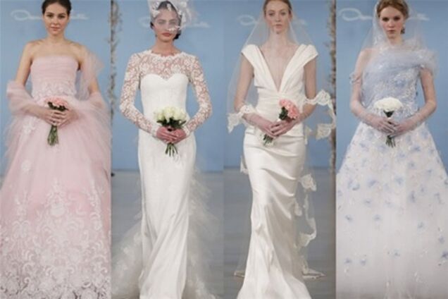 Свадебные платья от Oscar de la Renta весна-2014