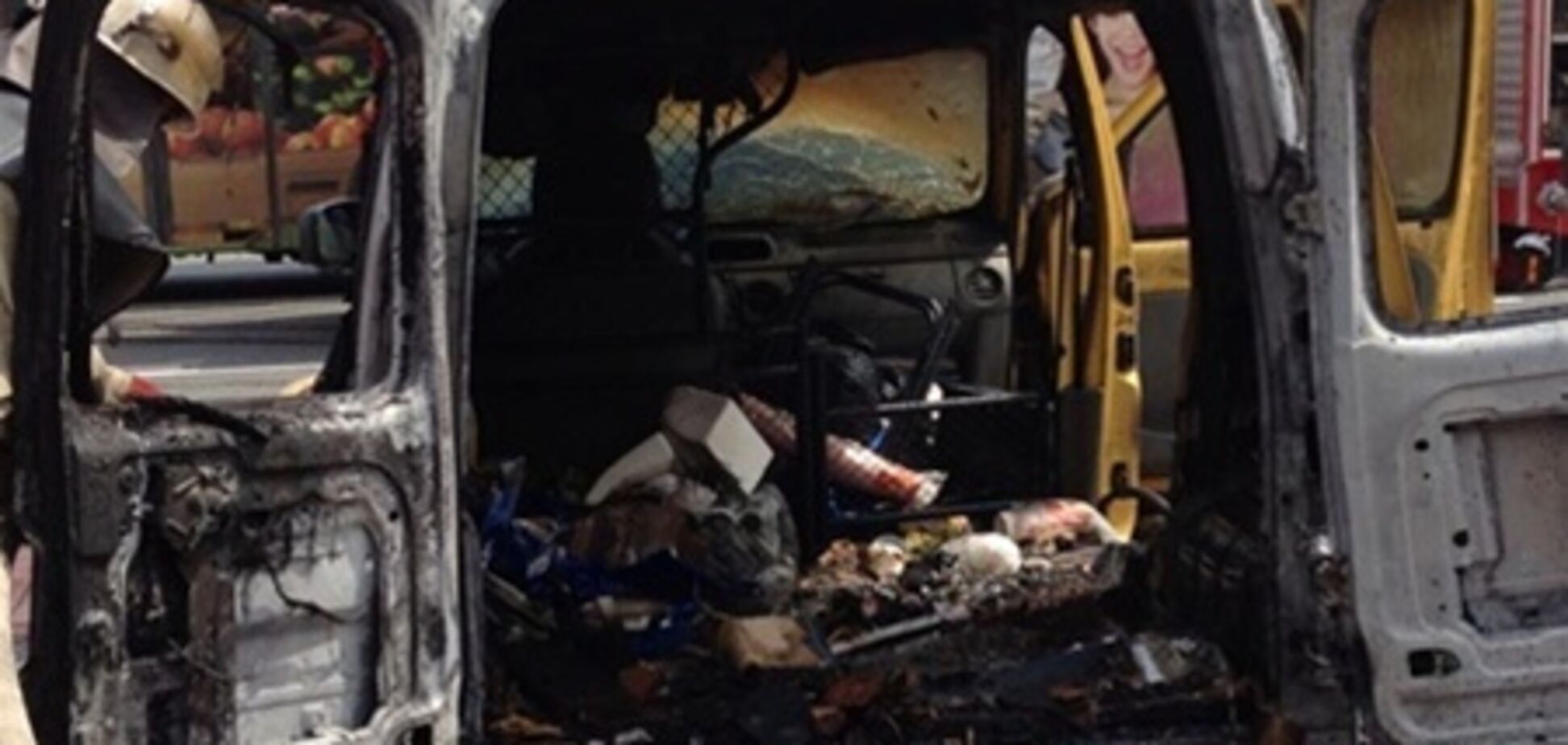 В Киеве опять сгорела автокофейня