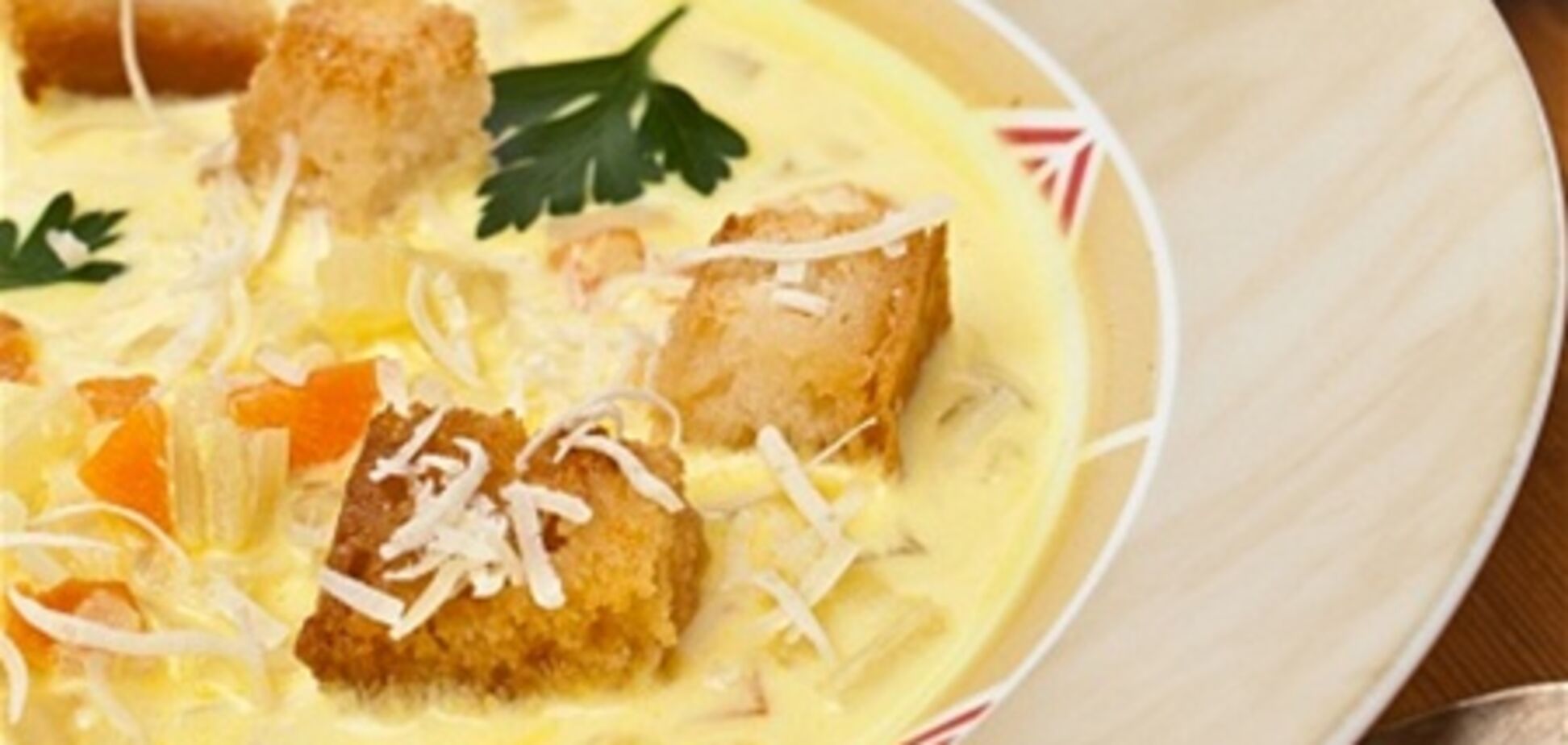 Суп-пюре из фасоли с чесноком