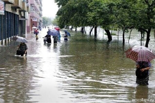 Дожди в КНДР: два человека погибли, 700 лишились жилья