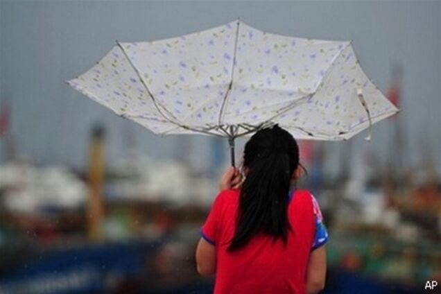 Тайфун в Китае ослаб до уровня тропической депрессии