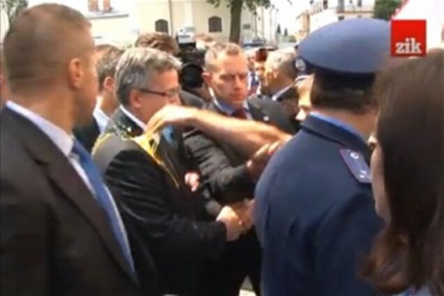 'Яичного террориста' к Коморовскому пропустили украинцы – польский эксперт