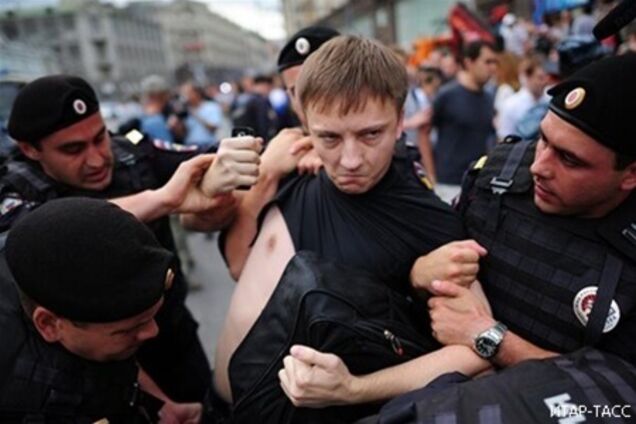 На акції за Навального в Москві понад 110 затриманих