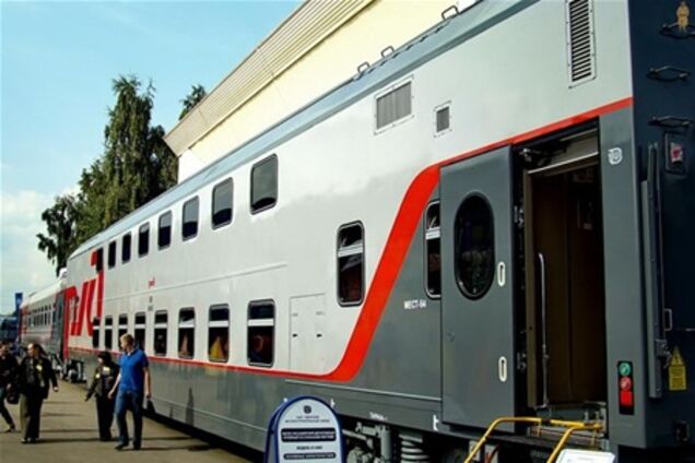 В России запустили первый двухэтажный поезд