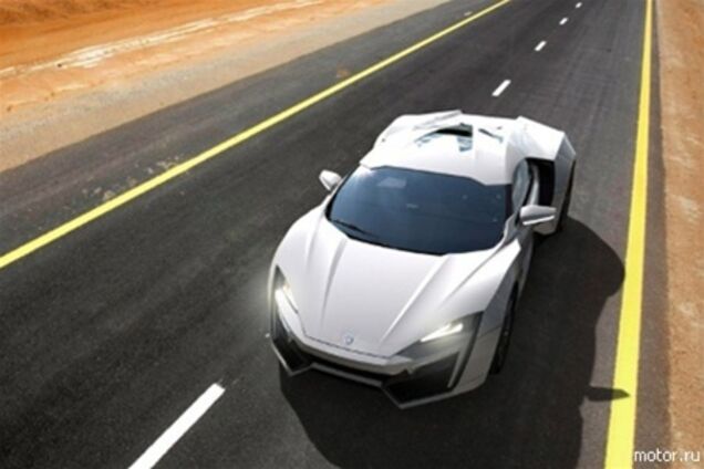 Первый арабский суперкар отличится конструкцией дверей