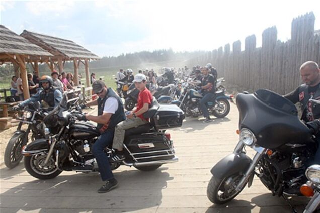 Байкеры в 'Киевской Руси'