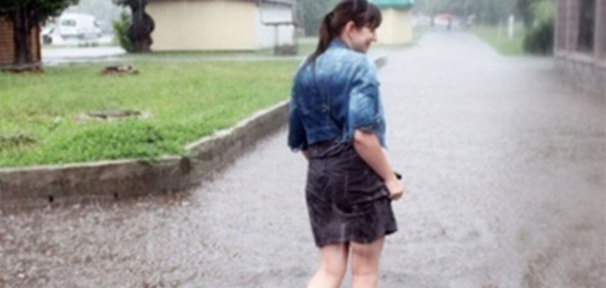 Вода затопила центр Полтави