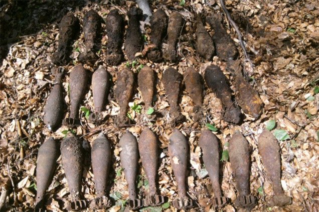 На Закарпатті знешкодили 66 мінометних мін часів ВВВ