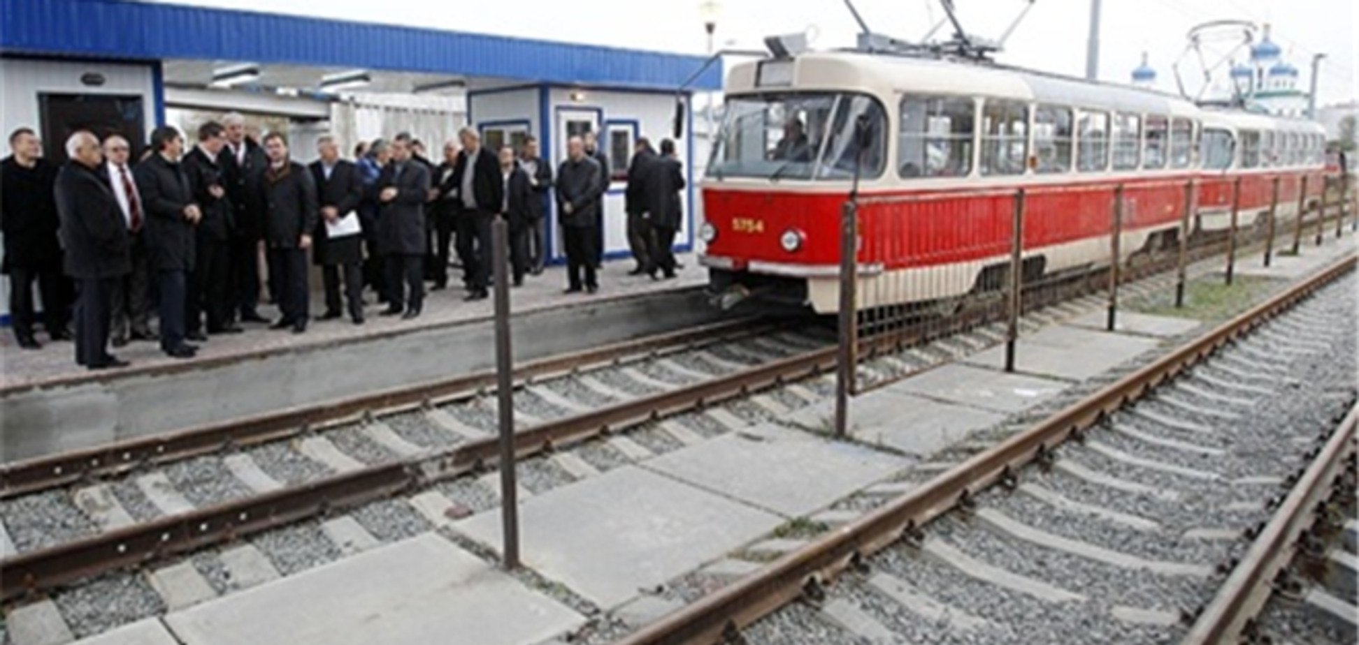 На троещинском трамвае «заработали» 2,5 млн грн.