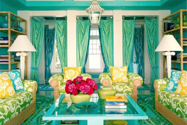 Как использовать в интерьере оттенки изумрудного