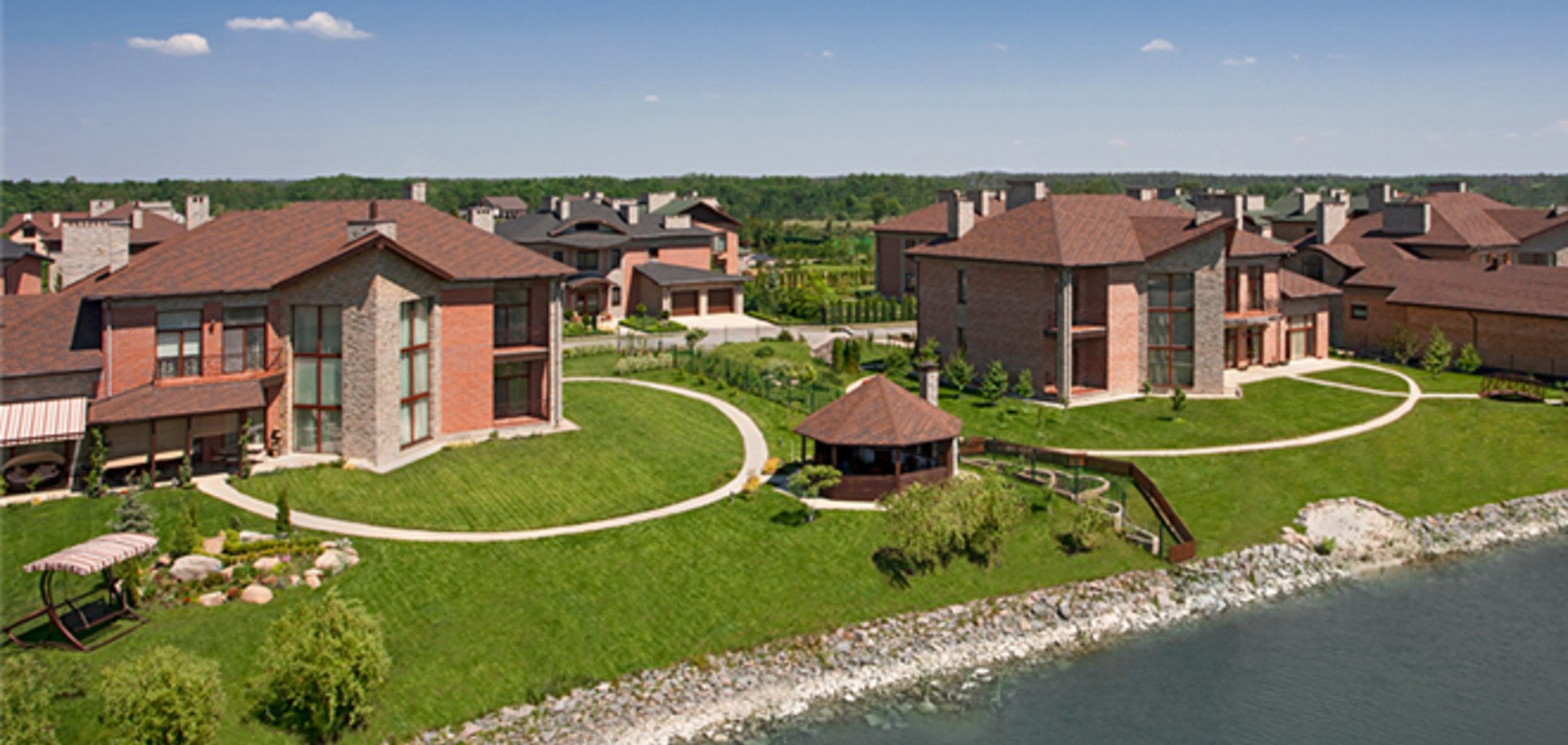 Коттеджных городков под Киевом стало больше в 9 раз