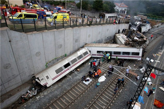 При крушении поезда в Испании погиб гражданин США