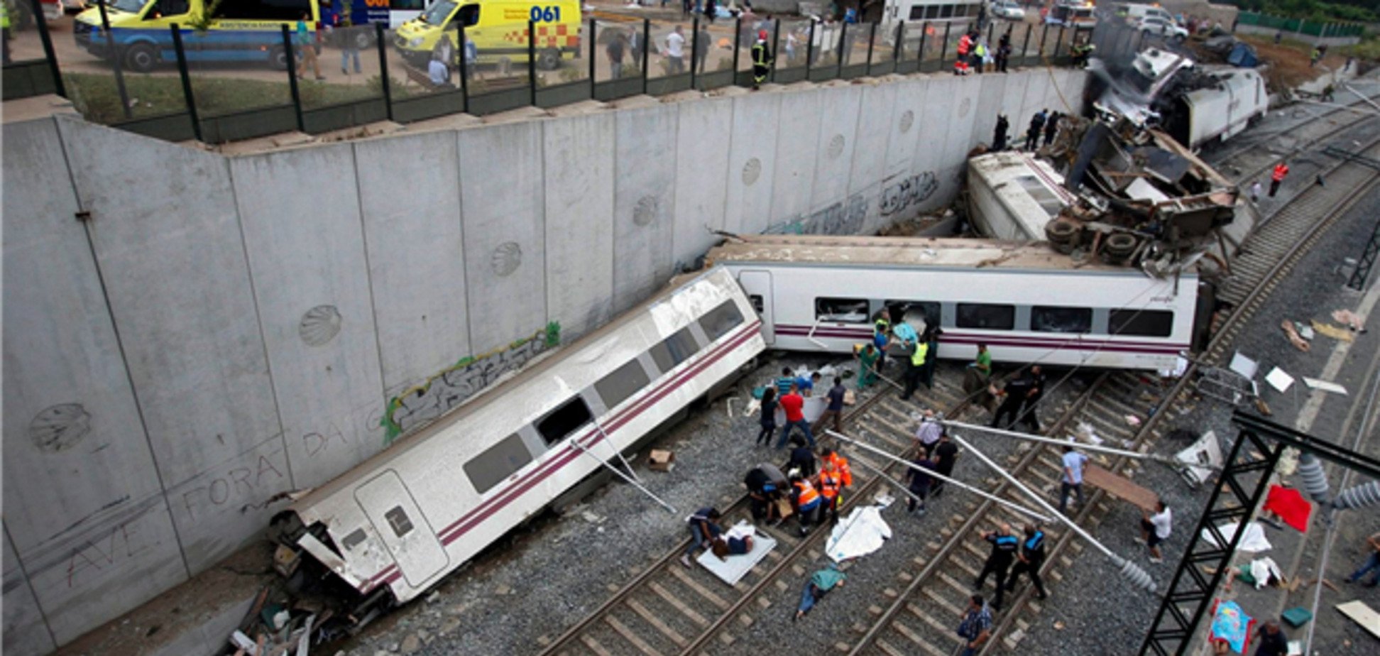 Під час аварії поїзда в Іспанії загинув громадянин США
