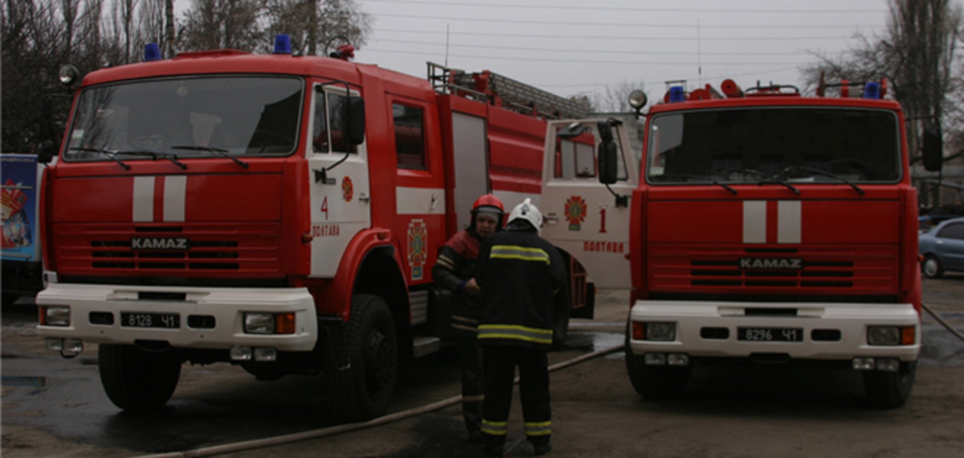 На Полтавщине горело три магазина