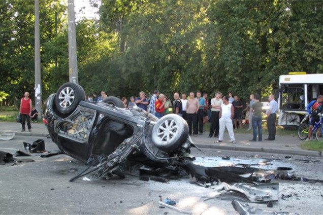 СБУшнику, убившего в ДТП двух человек, мстят за прокурора-взяточника?