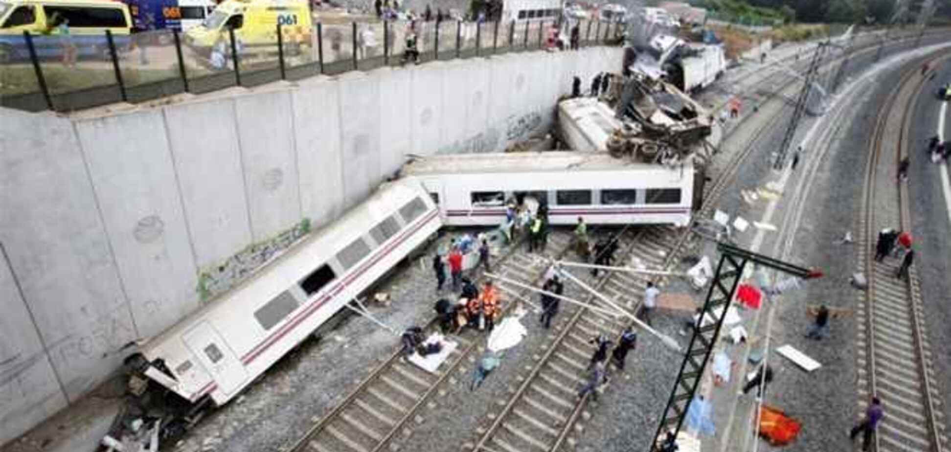 Семьи погибших в крушении поезда в Испании получат по 60 тыс. евро