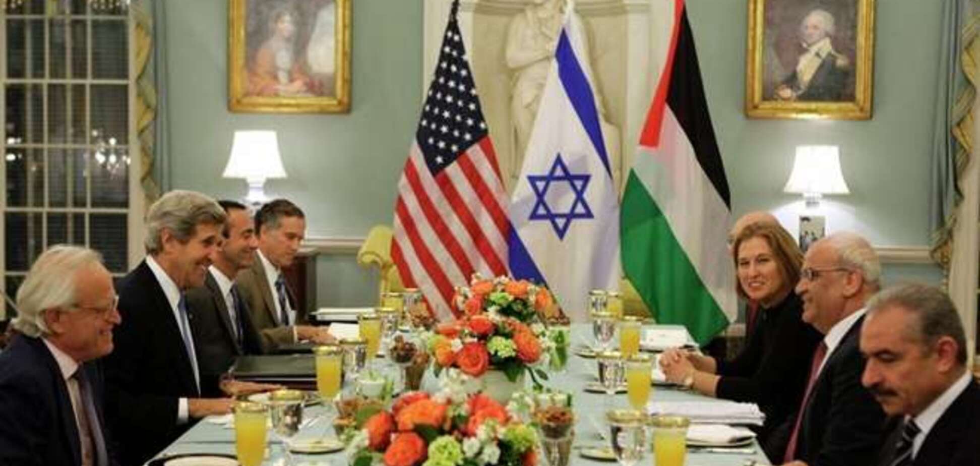 Израиль и Палестина хотят урегулировать конфликт за девять месяцев