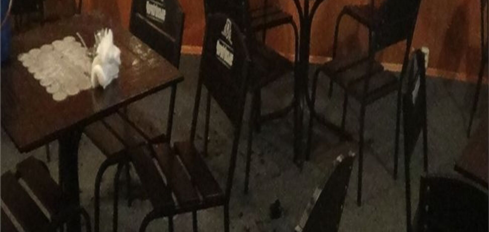 В Киеве горело кафе