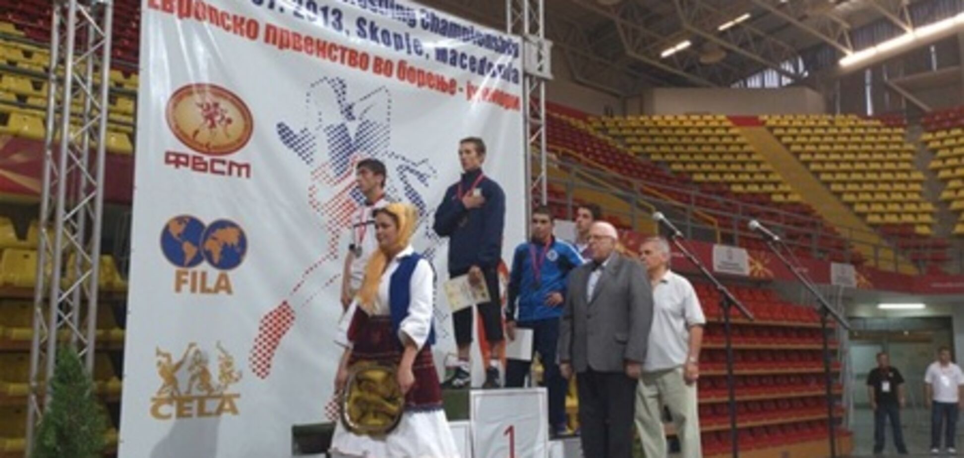 Вадим Кисель отметил чемпионов Европы по греко-римской борьбе