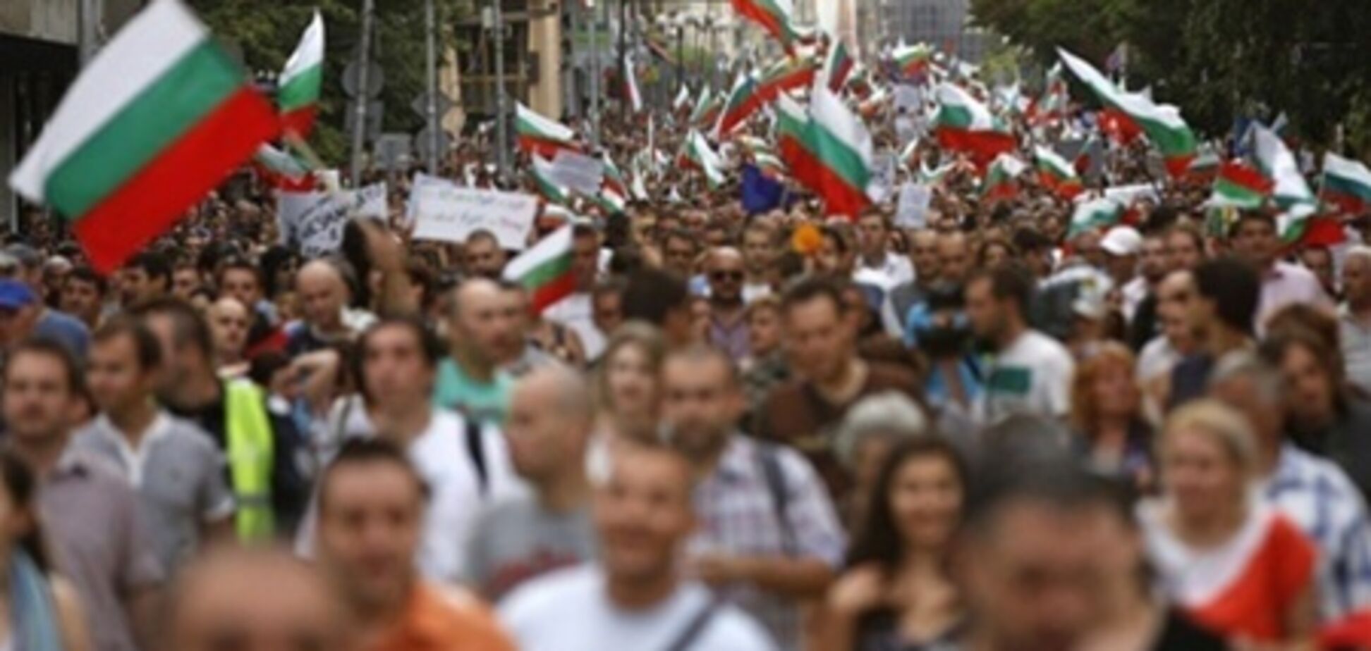 У Софії на акцію протесту проти уряду вийшло 3,5 тис осіб