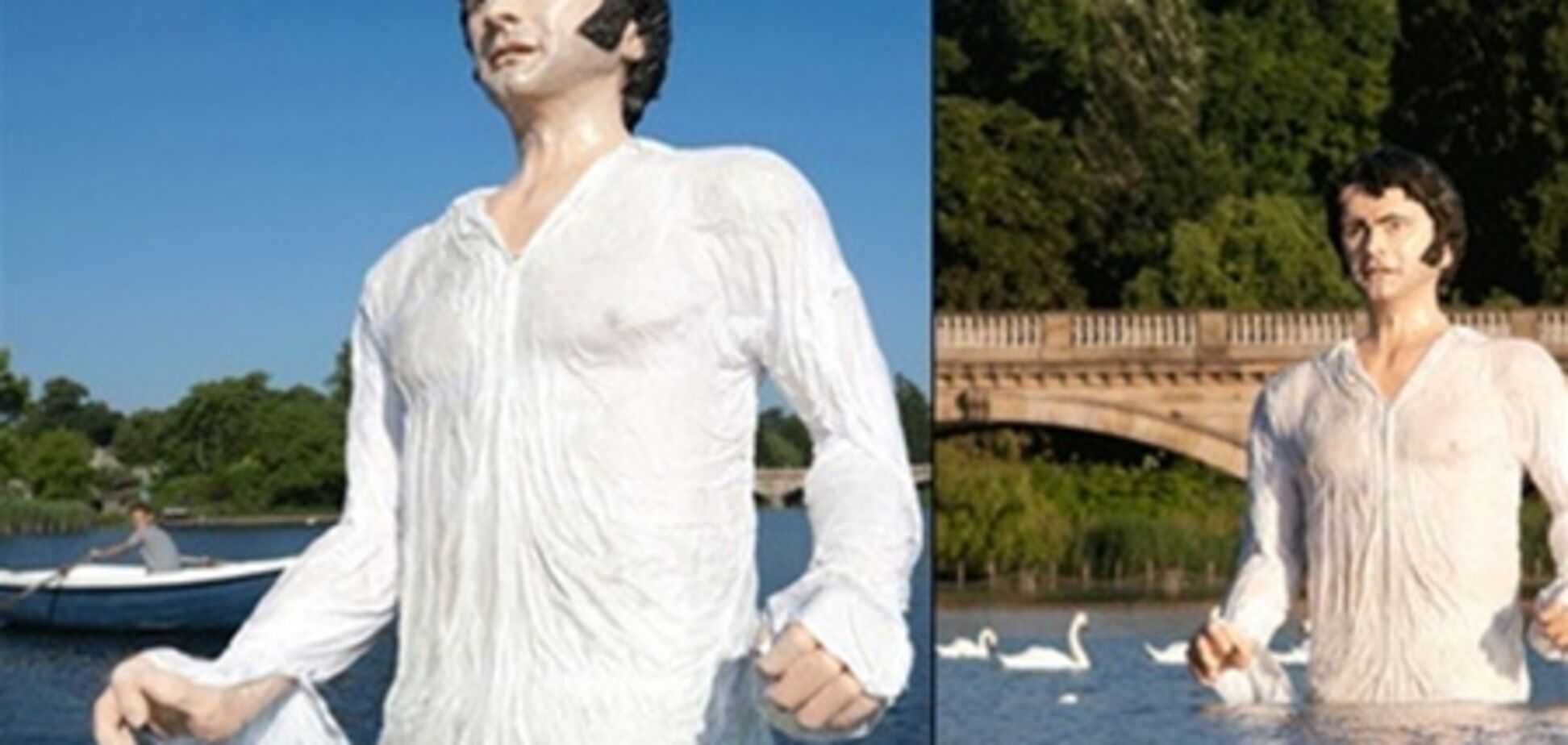 У лондонському Гайд-парку з'явився триметровий герой роману Джейн Остін