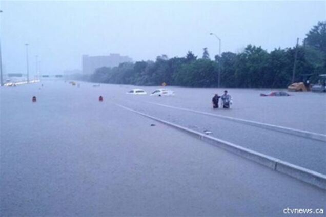 Торонто ушло под воду